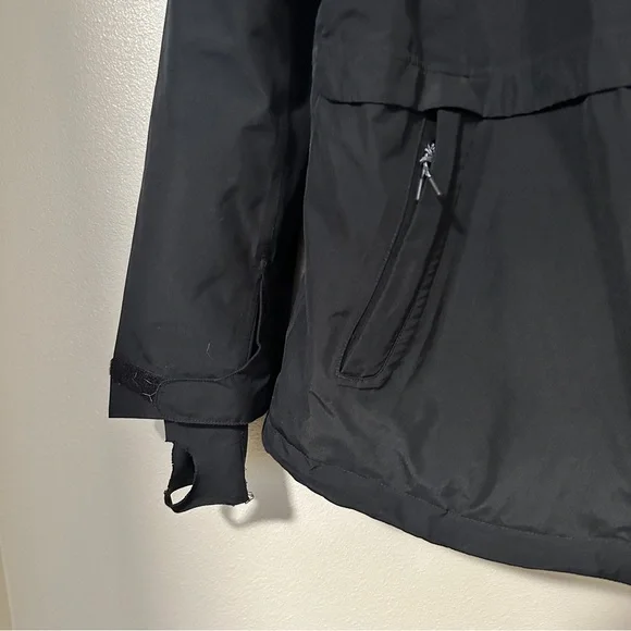 Burton Gore Tex Powline Snowboard Jacket Black size Large - Picture 4 of 16